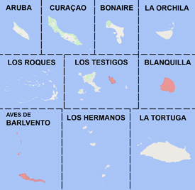Range map of Tropidurus hispidus